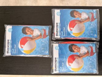 Bluescape Small Beach Balls - Individual or Set of 3 - NEW