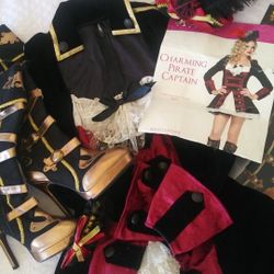 Charming Pirate Captain Costume
