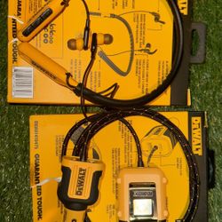 Dewalt Head Set & Car Charger 