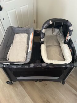 Baby Trend Pack ’n Play with Bassinet & Newborn Napper – Never Used