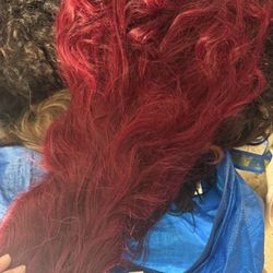HUGE BIN of Real Hair Weaves 