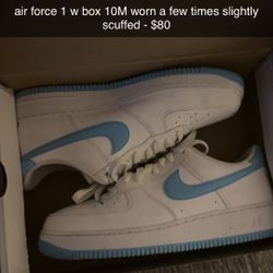 Air Force 1 Aquarius Blue