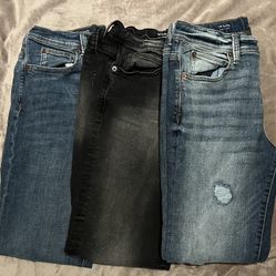 Thereabouts Slim Taper 14 Husky Adjustable Jeans Size 14