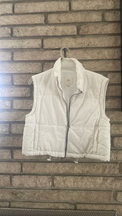 White Puffer Vest
