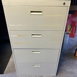4-Drawer Lateral File Cabinet 
