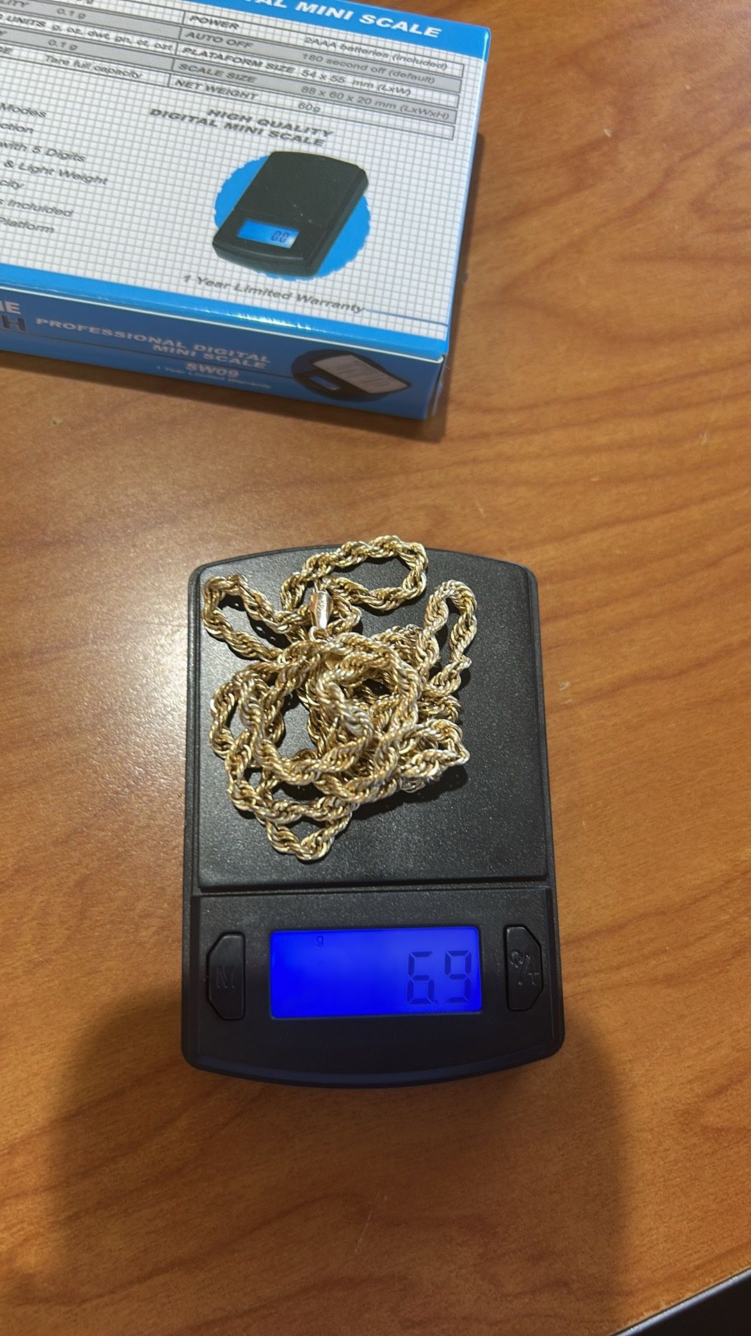 14k Gold Role Chain