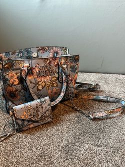 Steve Madden Blue Floral Purse