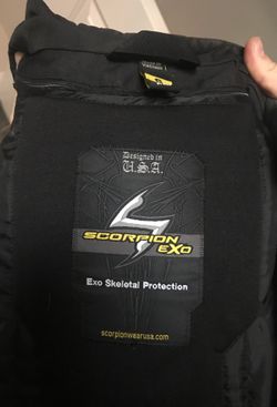Scorpion exo hotsell skeleton jacket