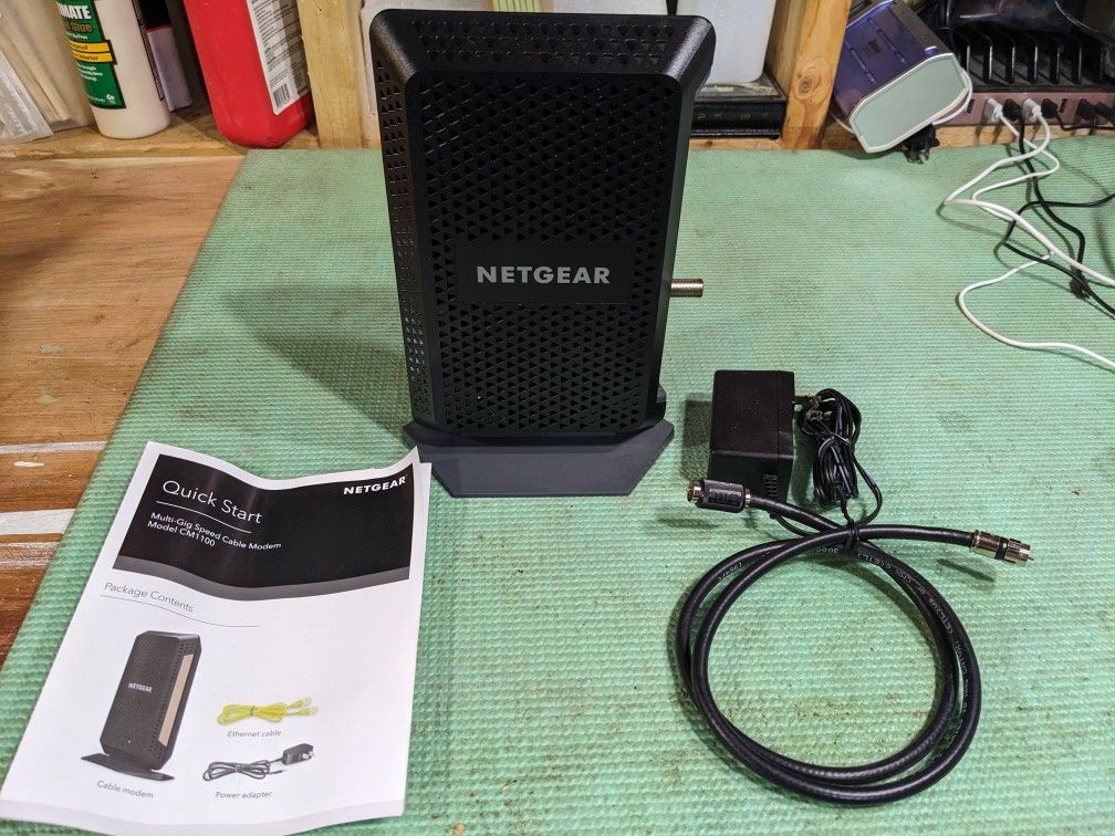 Multi-Gig Speed Cable Modem Netgear CM1100