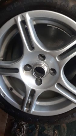 5. Tires. And Wheel