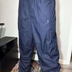 Nike Sportswear Men XL NAVY BLUE Windbreaker Track Pants Baggy Y2K Vintage NWT 
