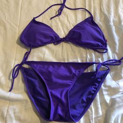 Opi purple two piece bathing suit