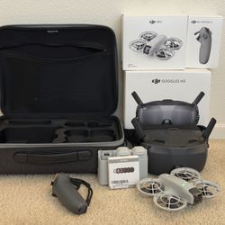 DJI Neo fly more bundle w/ Goggle N3 & Motion Controller