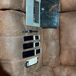6 iPhones, MacBook Pro, iWatch, Chargers, Adaptors, Stickers....