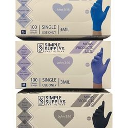 Nitrile Work Gloves 