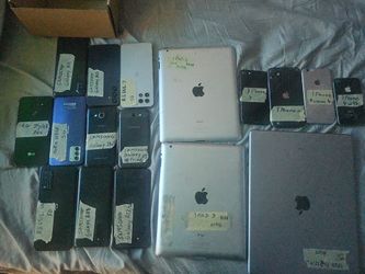 Broken Tablets and cell phones