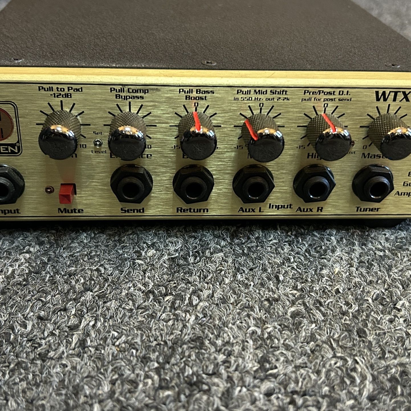 Eden WTX-500 Bass Amp w Eden Case for Sale in Pico Rivera, CA