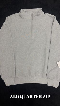 Alo Quarter Zip Pullover Sweatshirt