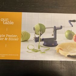 Our Table Apple Peeler, Corer, Slicer- New