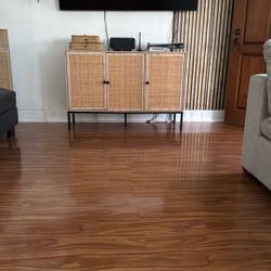 3 Wood Door Tv Stand 