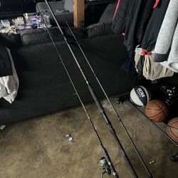 7 Medium Heavy Combo And A 12 Ft Surf Rod