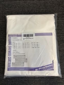 Fabric Shower Curtain
