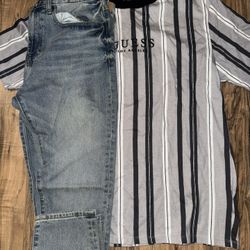 New GUESS originals T Shirt/jeans 