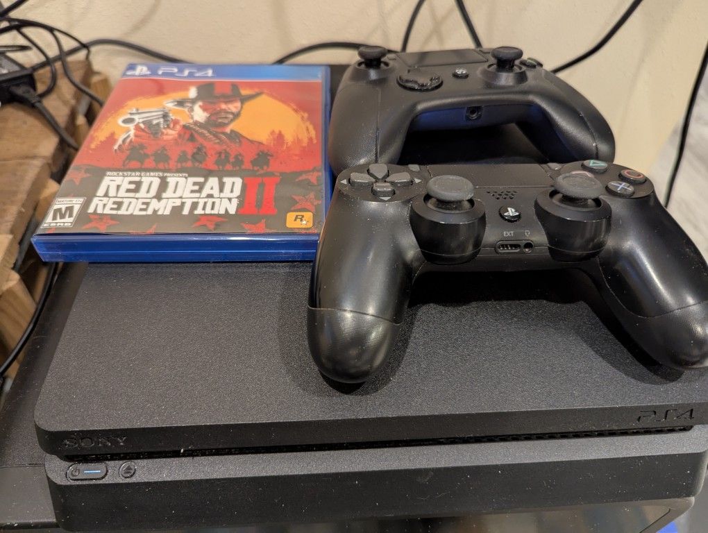 PS4 SLIM 1 TB + RDR2
