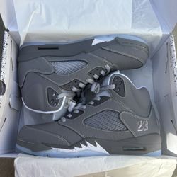 jordan 5 wolf grey
