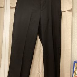 Mens Black Dress Slacks 32 X 32 