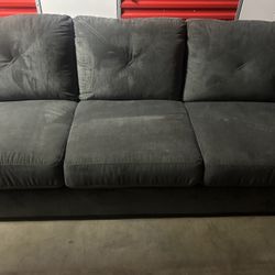 Grey Sofa And Chair