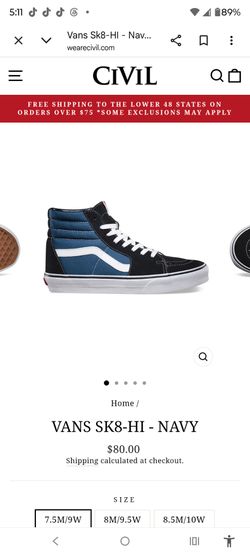 Tennis shoes Vans for Men