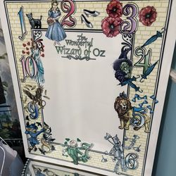 Wizard Of Oz Dry Erase Chalk Board 23x17
