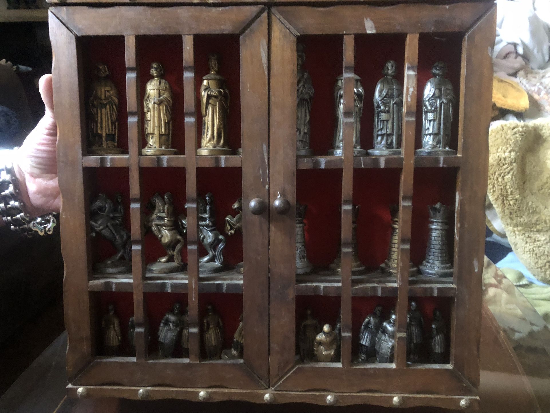 Vintage 1976 King Arthur Chess Set Pieces (Does Not Have Board)
