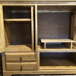Solid Wood TV Cabinet