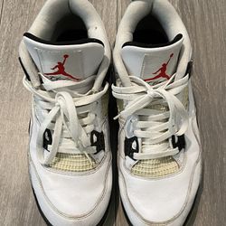 Air Jordan 4 White Cement