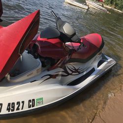 2009 Seadoo Gti 130 & Trailer