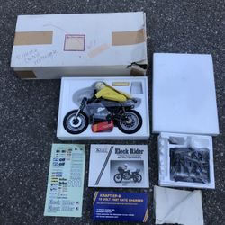 RARE VINTAGE ELECK RIDER MOTORCYCLE RC KRAFT SYSTEMS KYOSHO W/Box