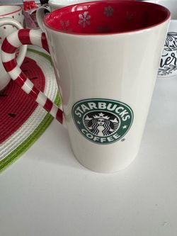 Christmas Starbucks mug