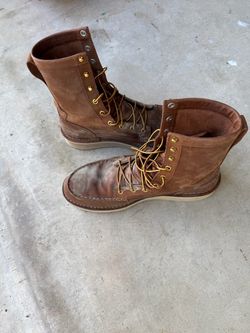 Danner 8 inch steel toe boots
