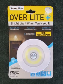 Rechargeable Motion Activated  LED