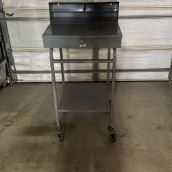 Utility Mobile Cart With Key 