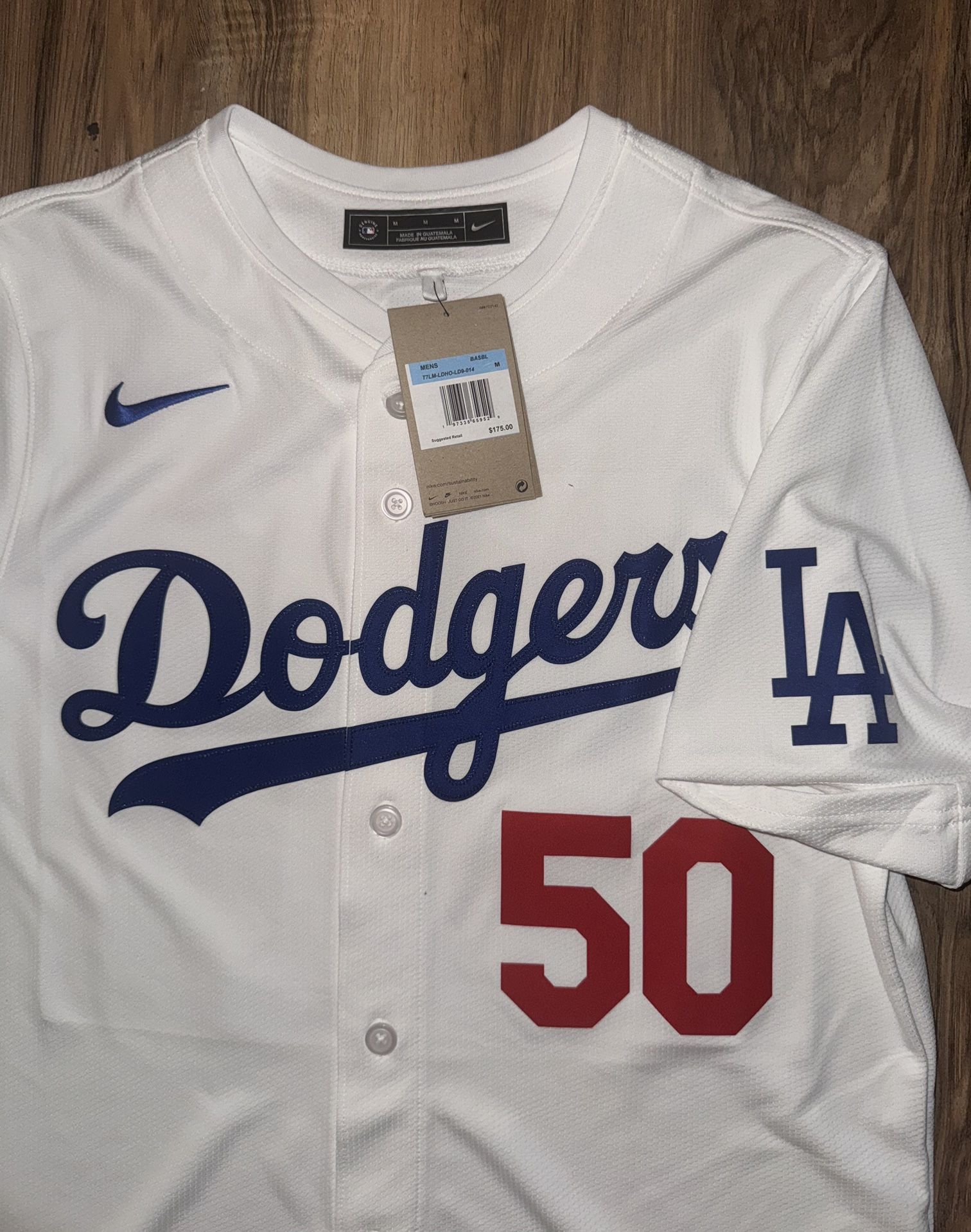 New Men’s Size Medium Nike LA Dodgers Mookie Betts Jersey