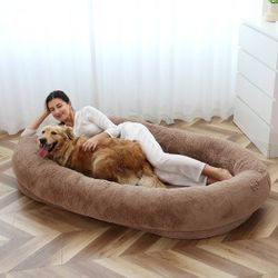 Extra Large Dog human Bed Orthopedic Foam Pet Bed for Medium Large Jumbo Dog