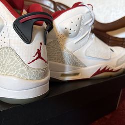 Air Jordan Son Of Mars – White/Gym Red/Black – Men’s Size 10 (With Box)