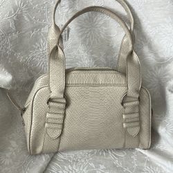 Liz Claiborne Vintage Cream Colored Bag