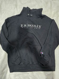 Champion E.R. Skully Graphic Hoodie Size Large