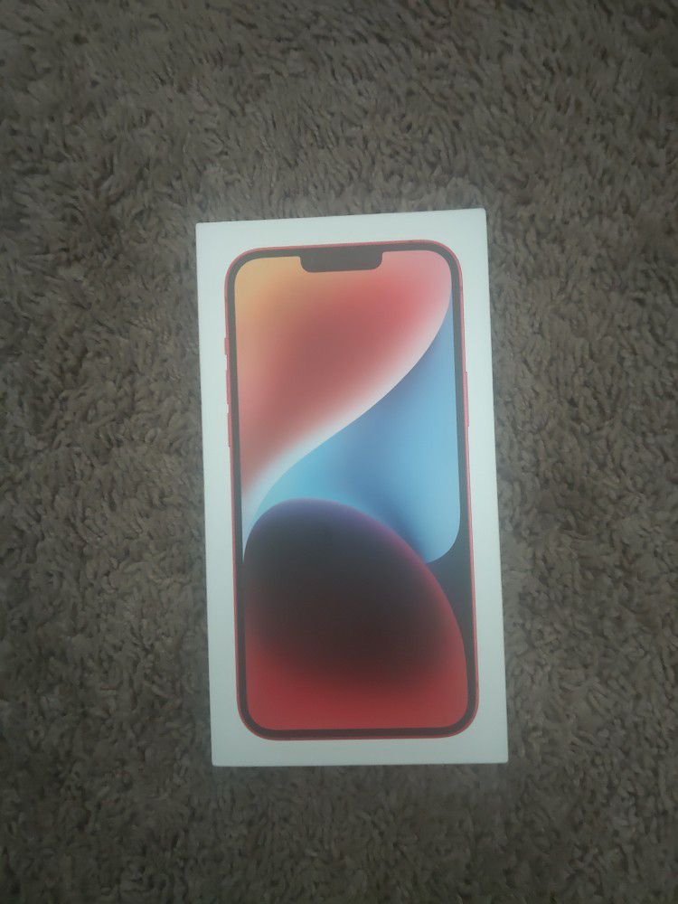 Brand New Red Color Verizon IPhone 14 Plus 128GB - $350 FiRM
