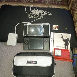 Nintendo DS i carrying case metalsluger 7 -quantum 007 games 