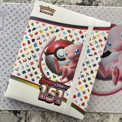 Pokemon SV 151 Complete Master Set with Binder, Accessories